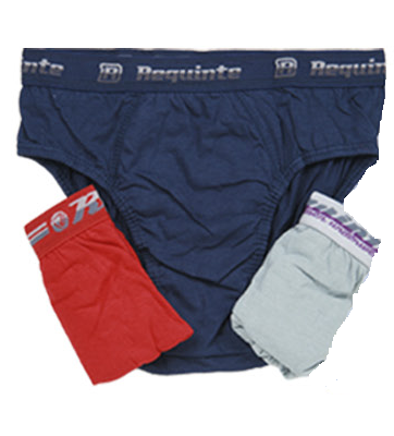 CUECA ADULTO ELASTICO  EXPOSTO P/M/G